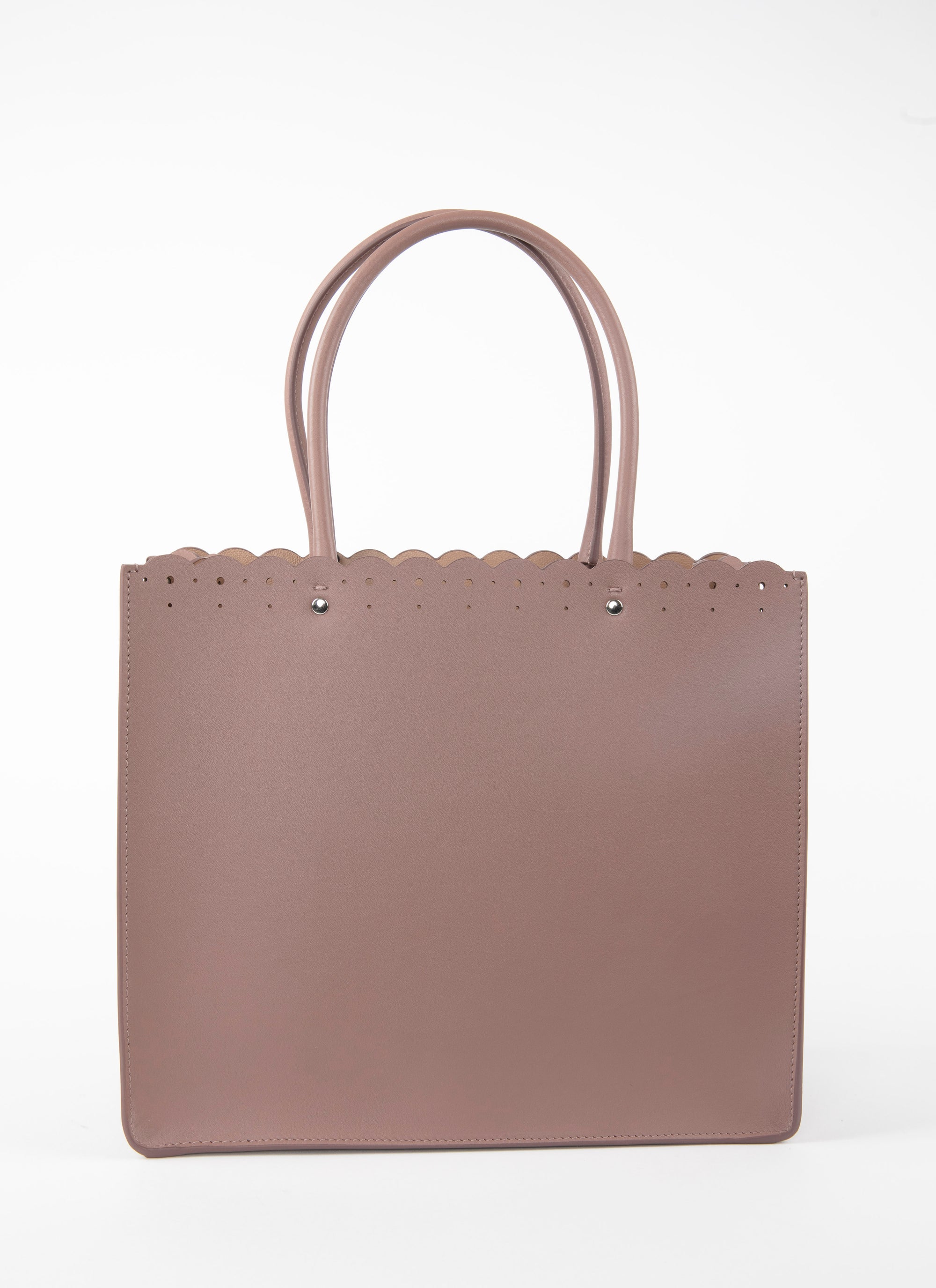 Garance Carrera Fiori bag, leather - Tobacco