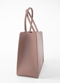 Garance Carrera Fiori bag, leather - Tobacco
