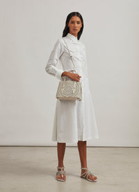 Sac cabas Mina en cuir - Tan Clair