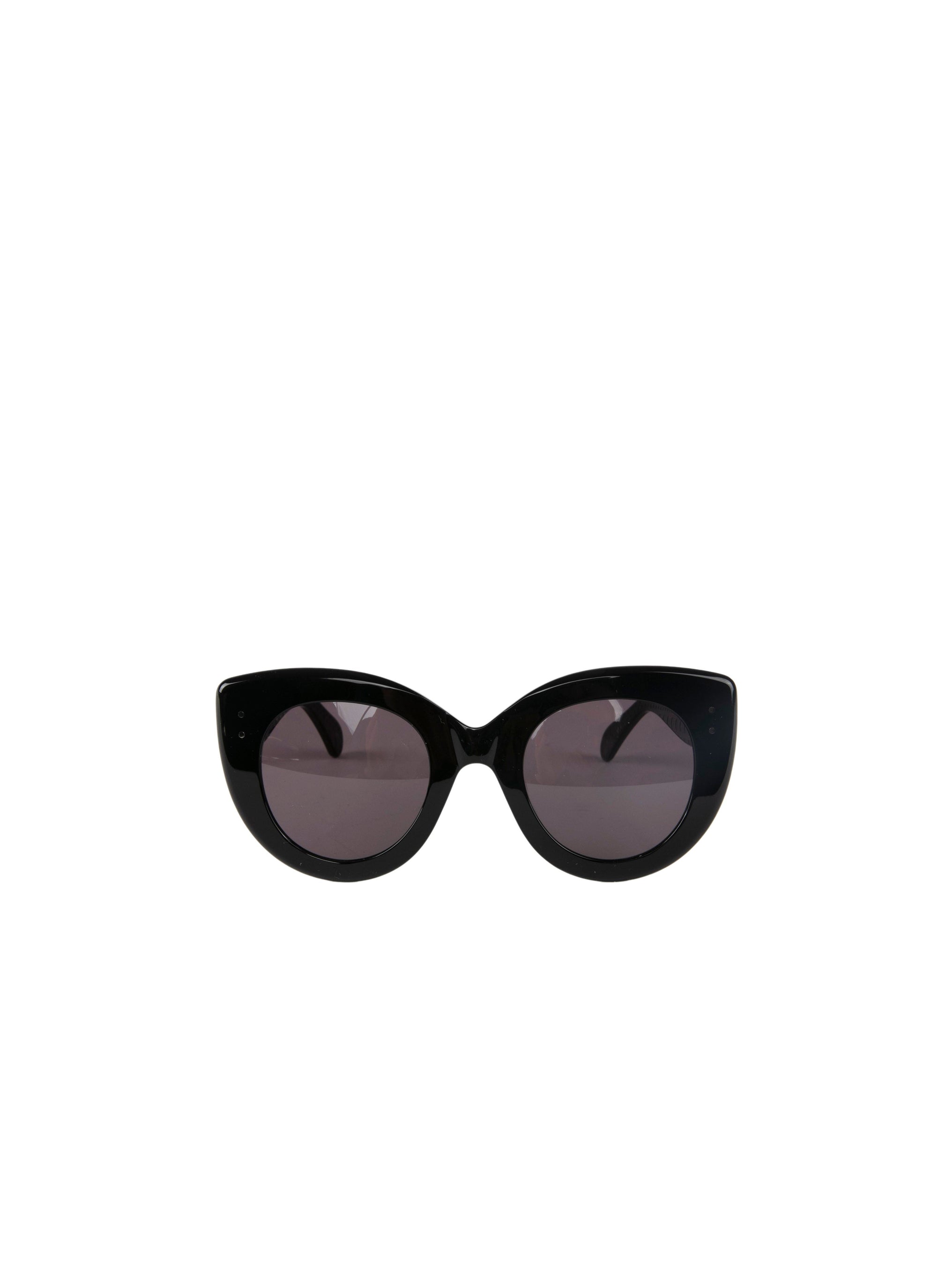 Cat eye glasses n°48 - Black & Grey