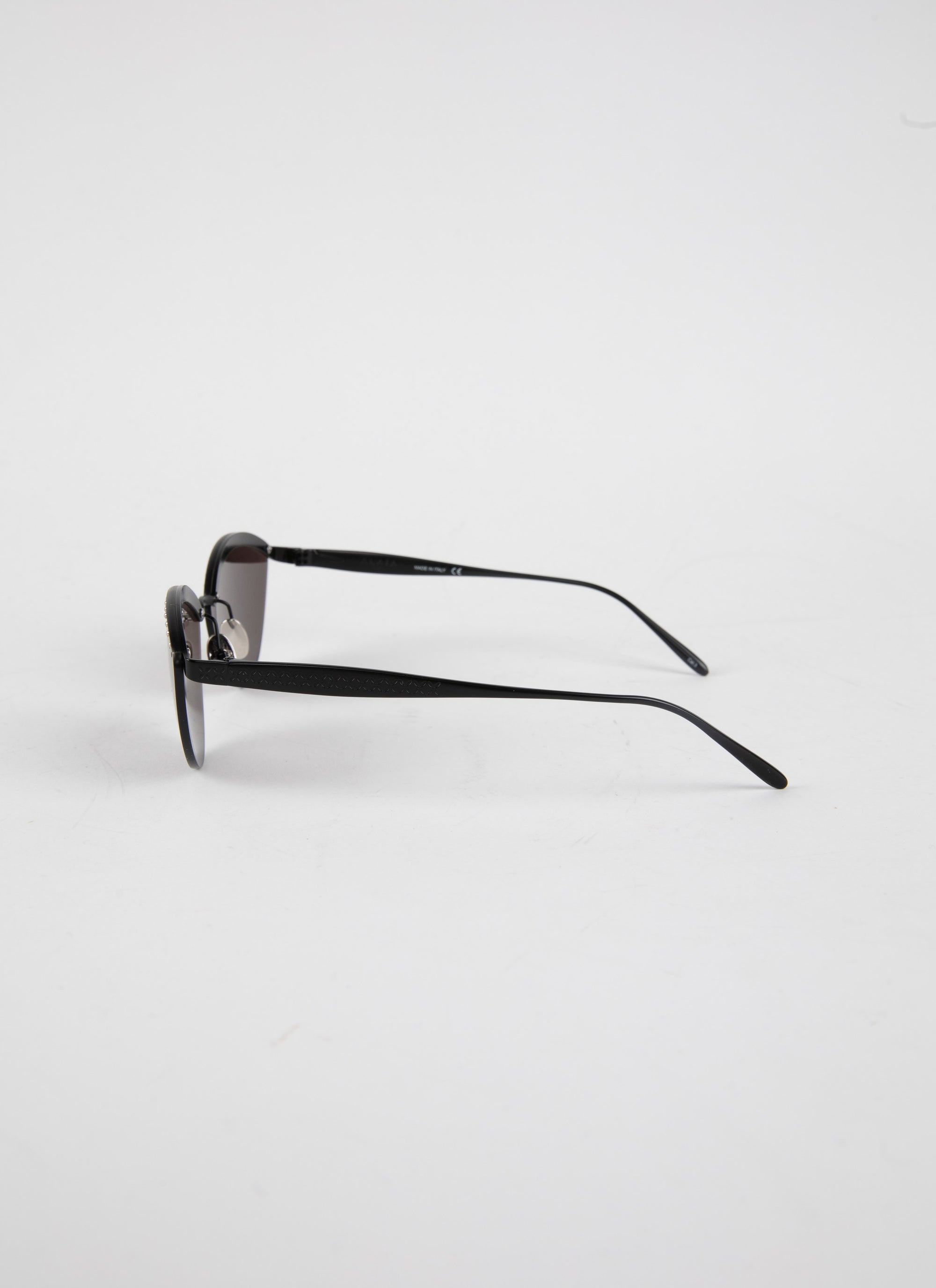 Round Sunglasses n°61 - Black & Grey