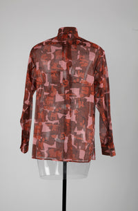 Chemise oversize - Rose & Rouge