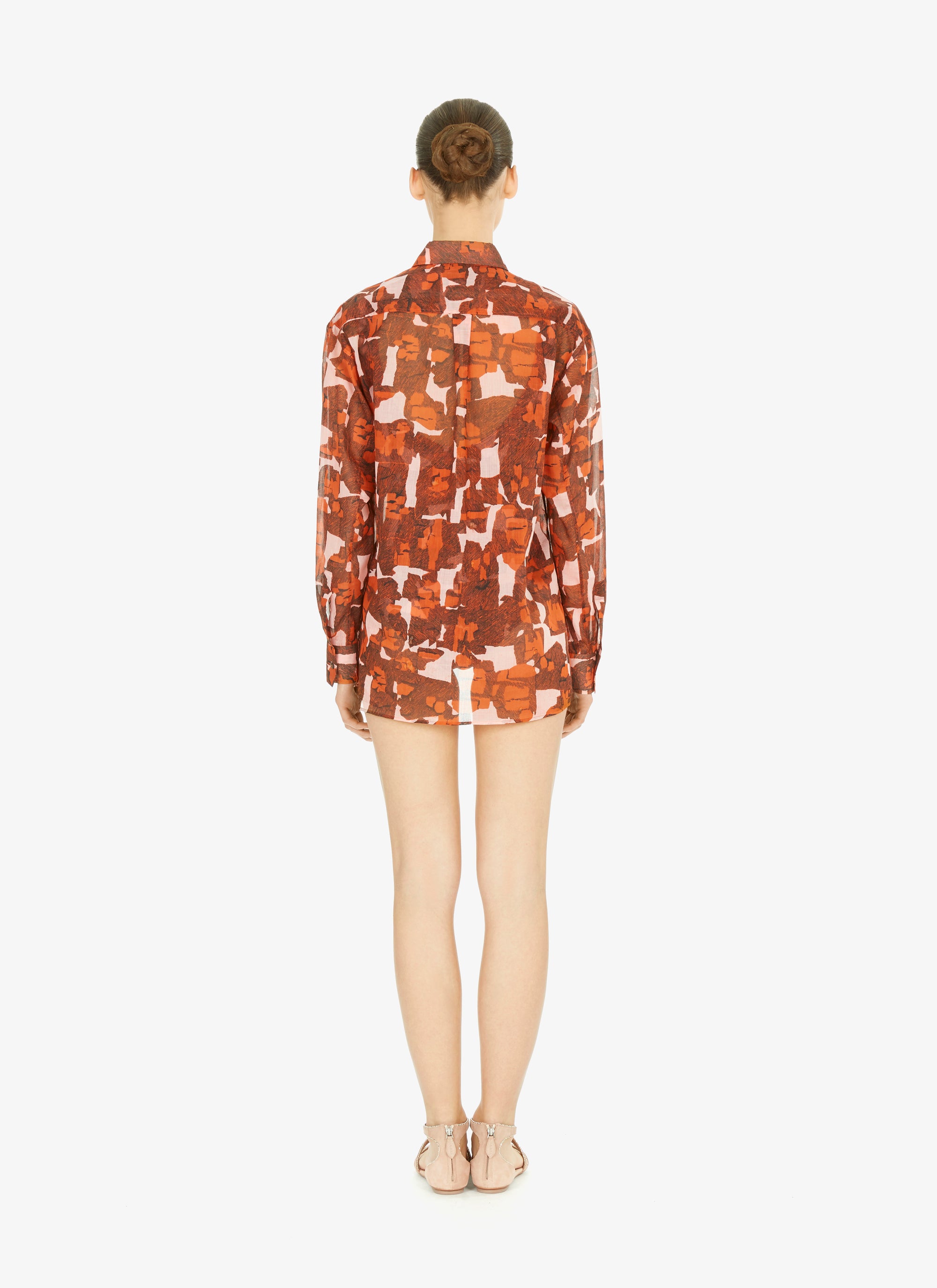 Chemise oversize - Rose & Rouge