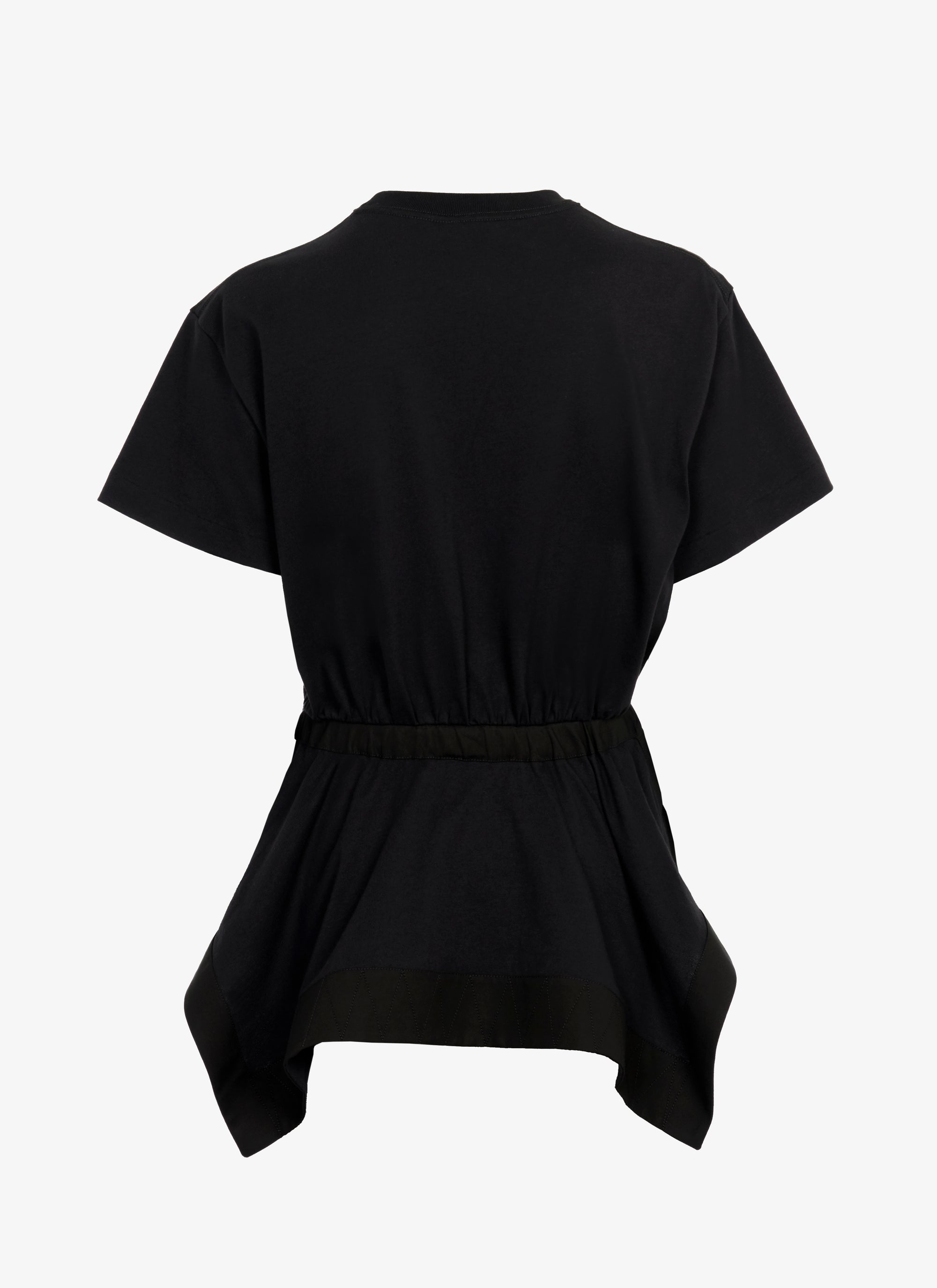 Structured T-shirt - Black