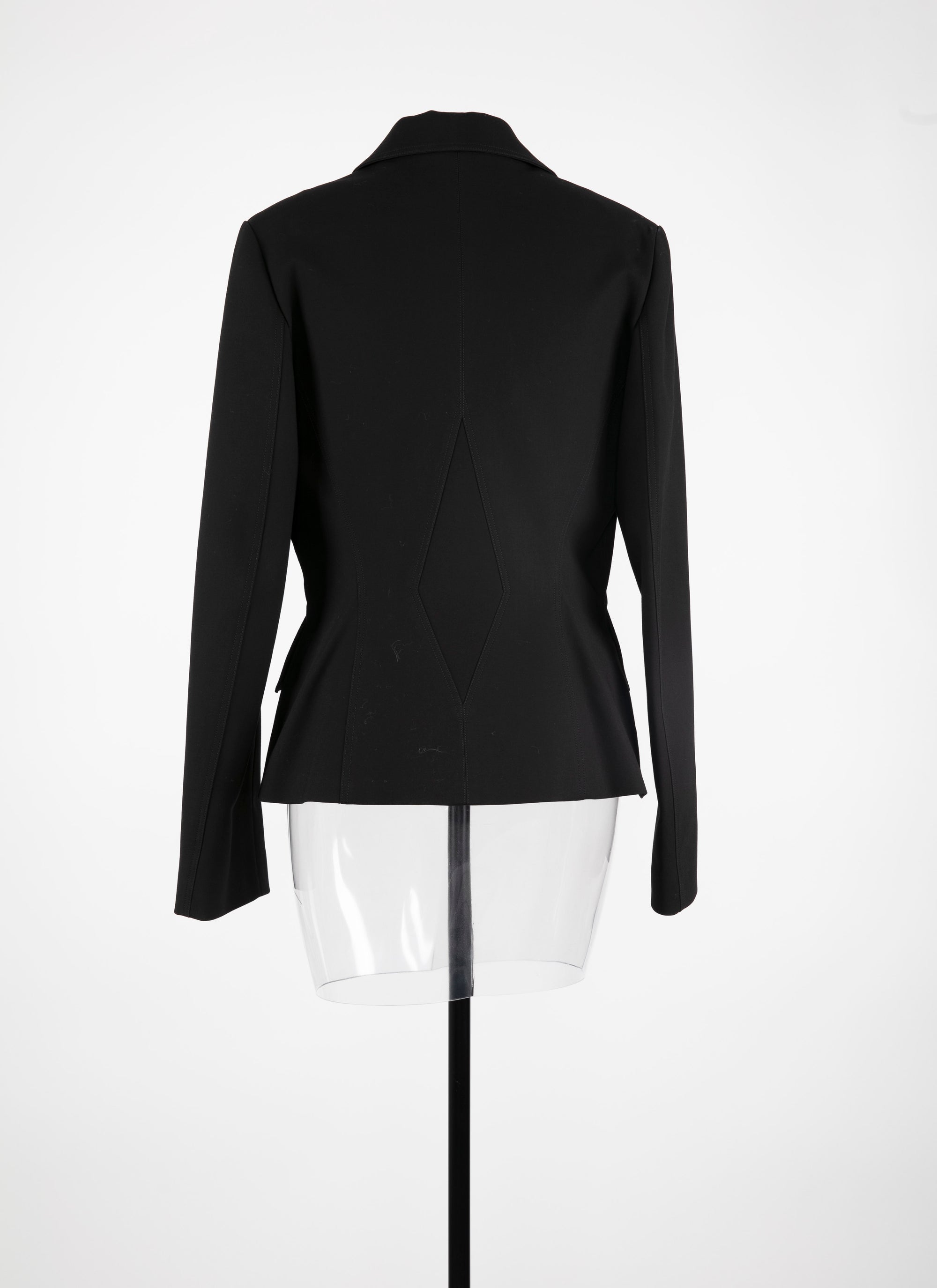 Veste en toile boutonnée - Noir