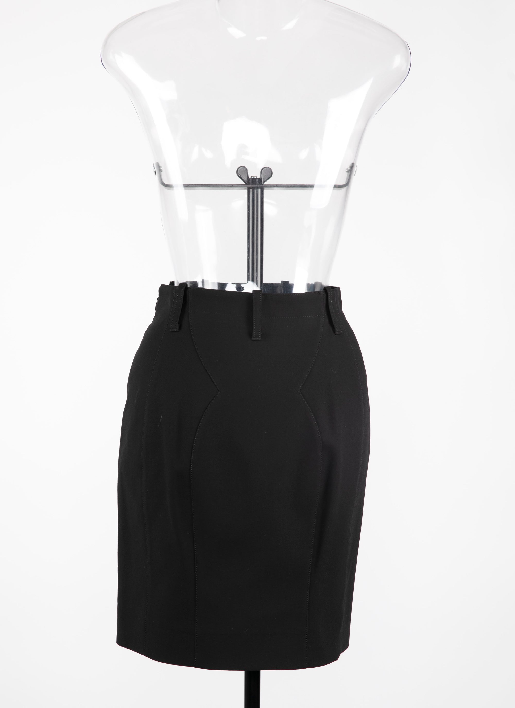Jupe en toile - Noir