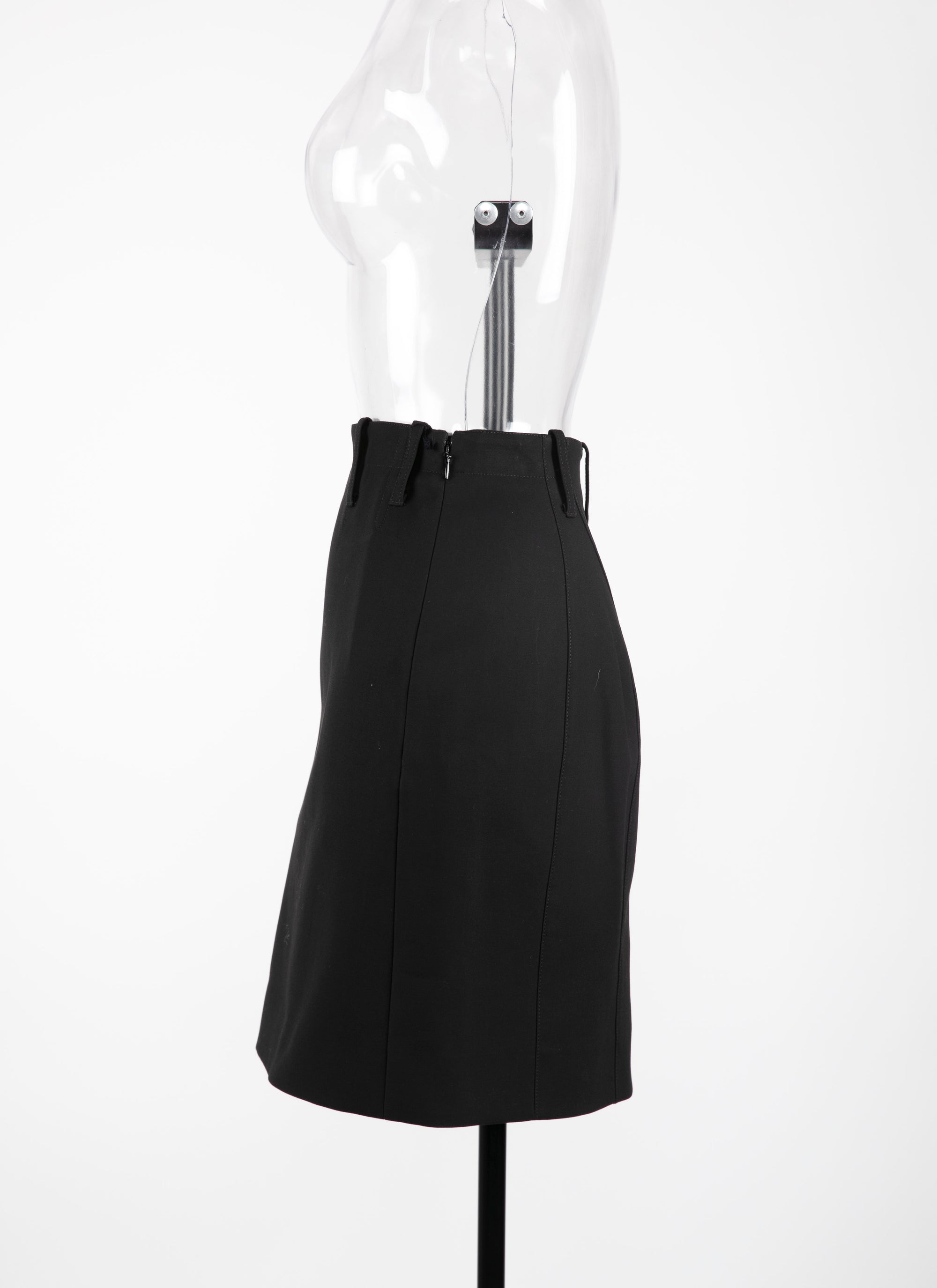 Jupe en toile - Noir