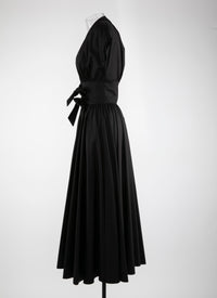 Midi dress - Black