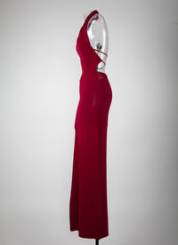 Robe sirène dos nu - Magenta