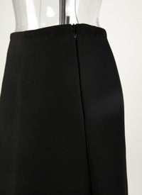 Mesh Sahara mini skirt - Black