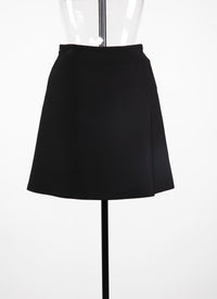 Mesh Sahara mini skirt - Black