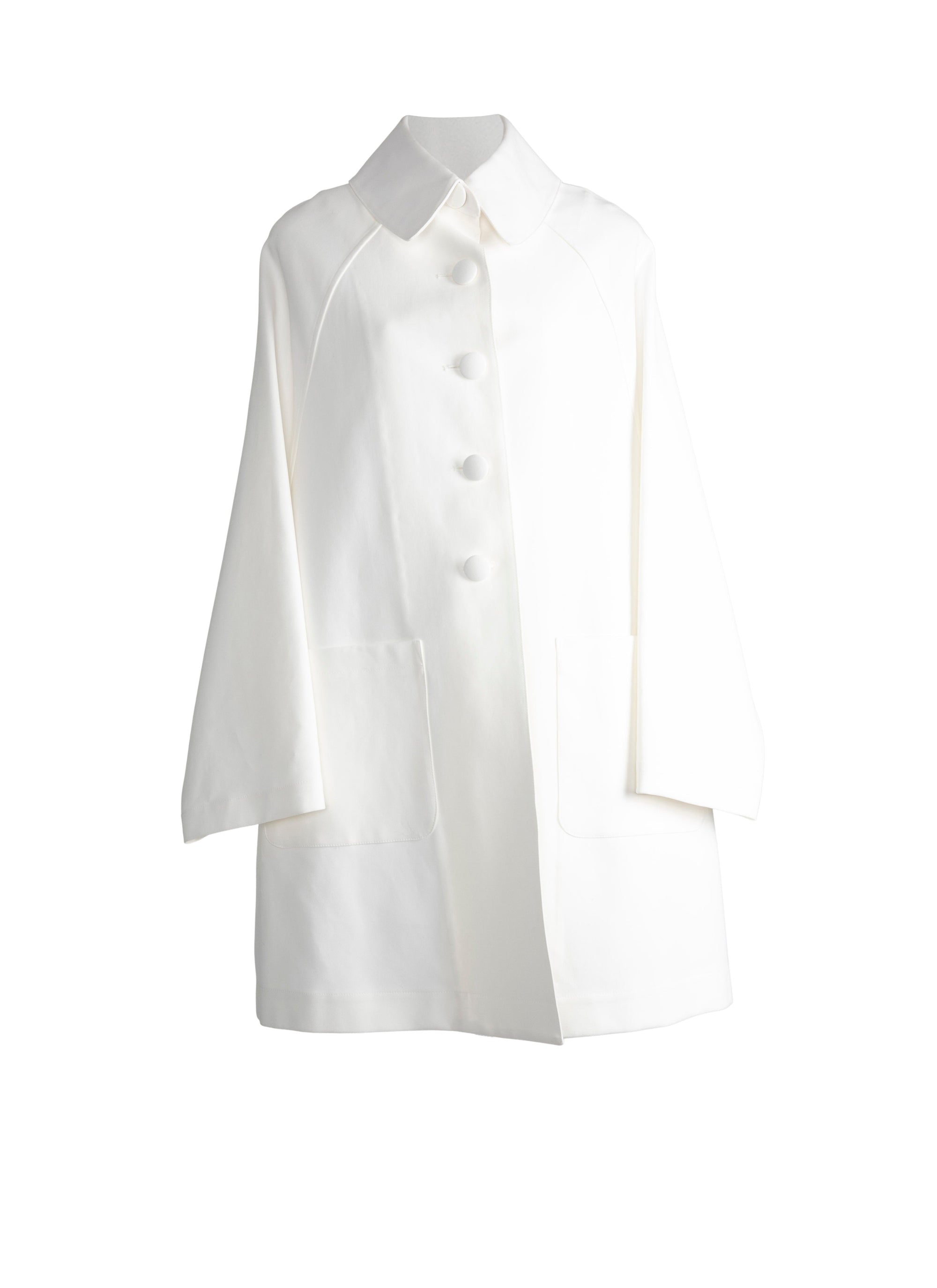 Manteau oversize - Blanc Nacre