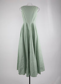Robe longue sans manches - Celadon