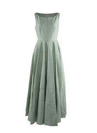 Robe longue sans manches - Celadon