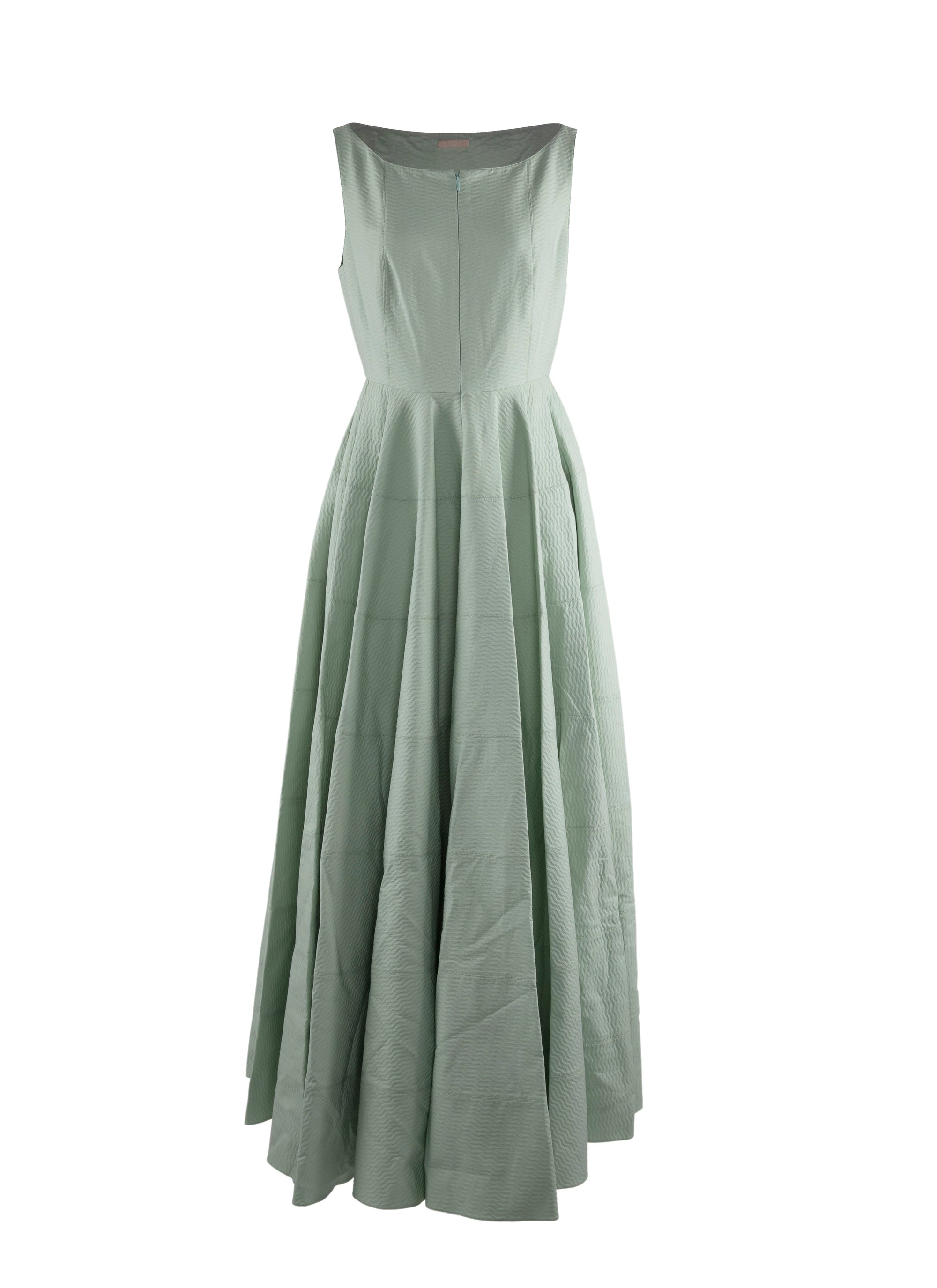 Robe longue sans manches - Celadon