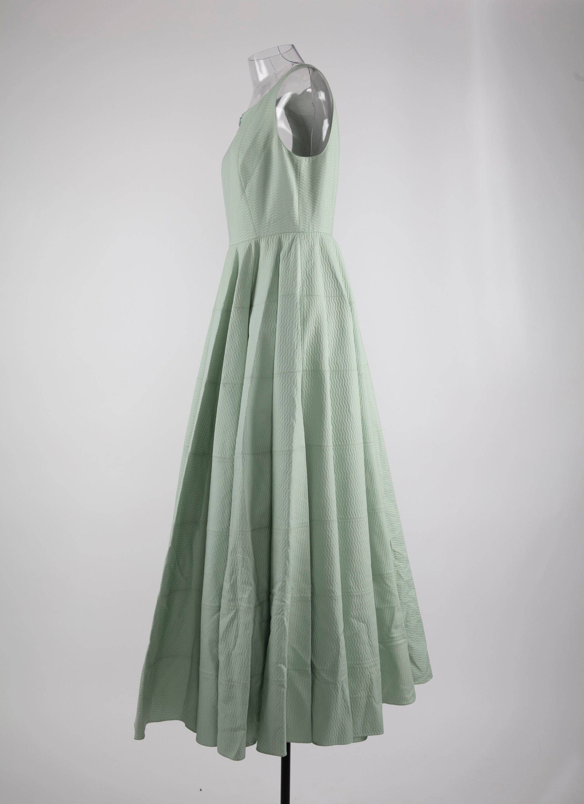 Robe longue sans manches - Celadon