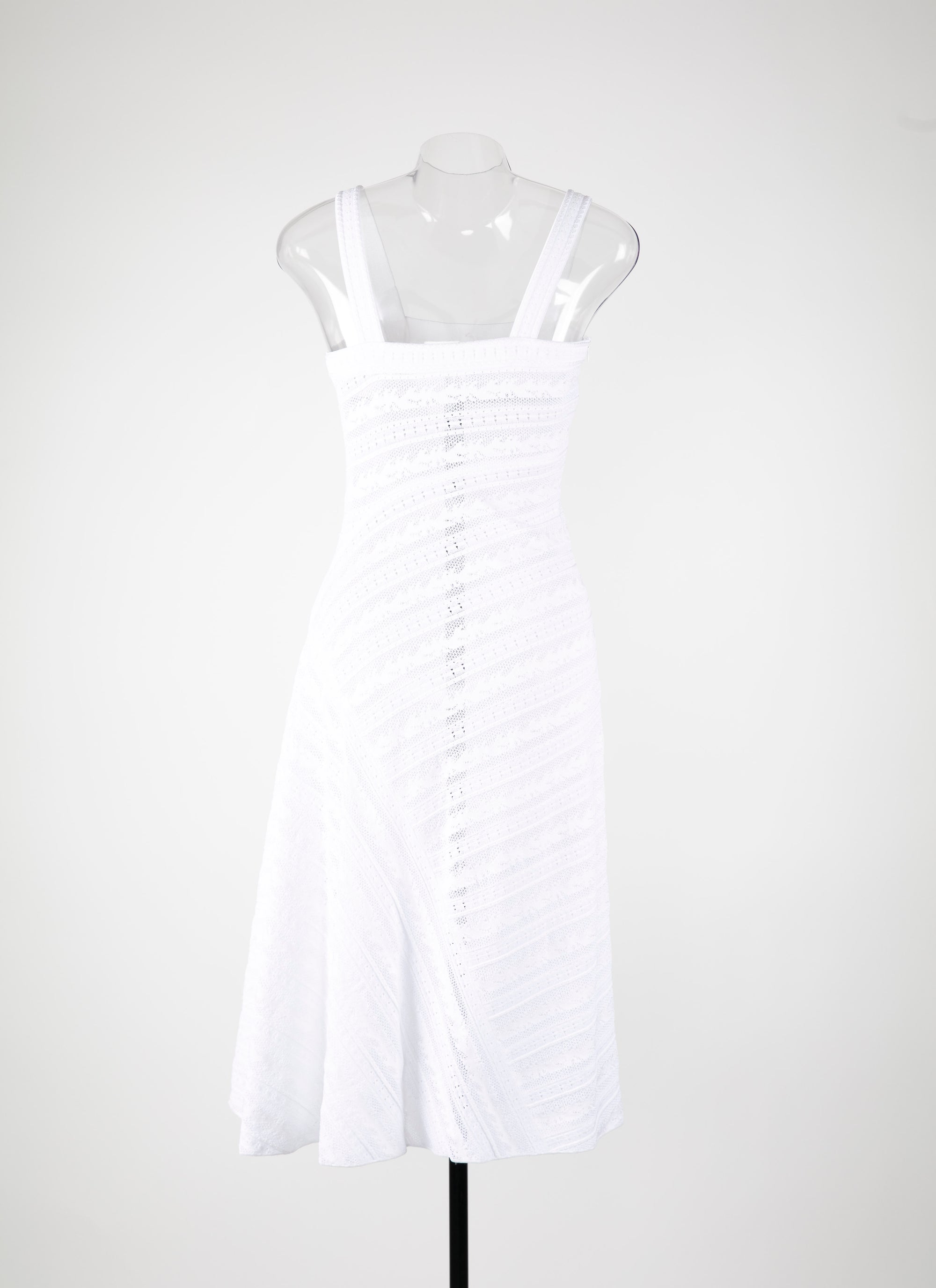 Robe sans manches Psyche - Blanc
