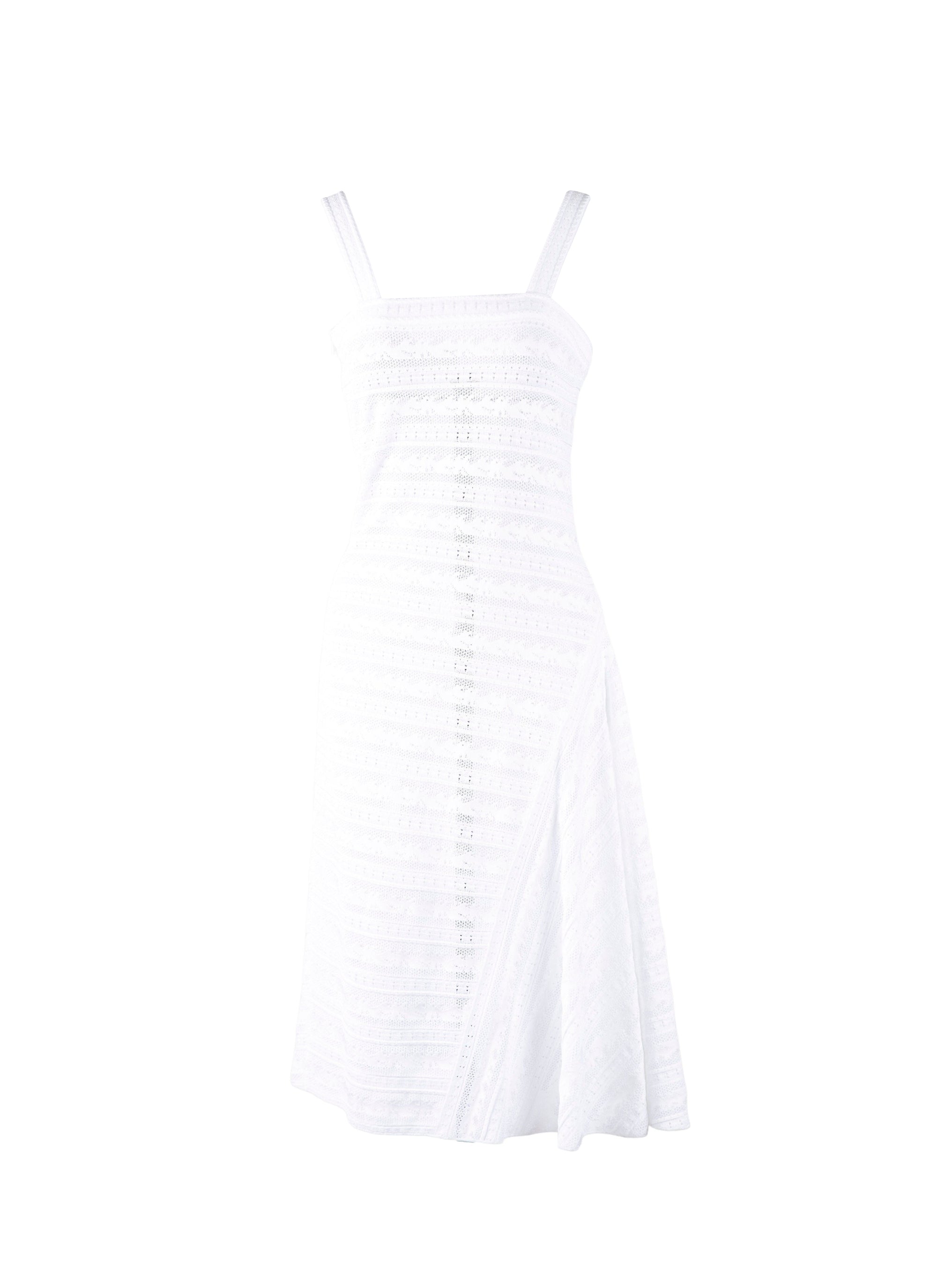 Robe sans manches Psyche - Blanc