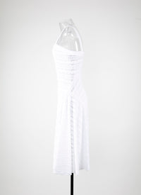 Robe sans manches Psyche - Blanc