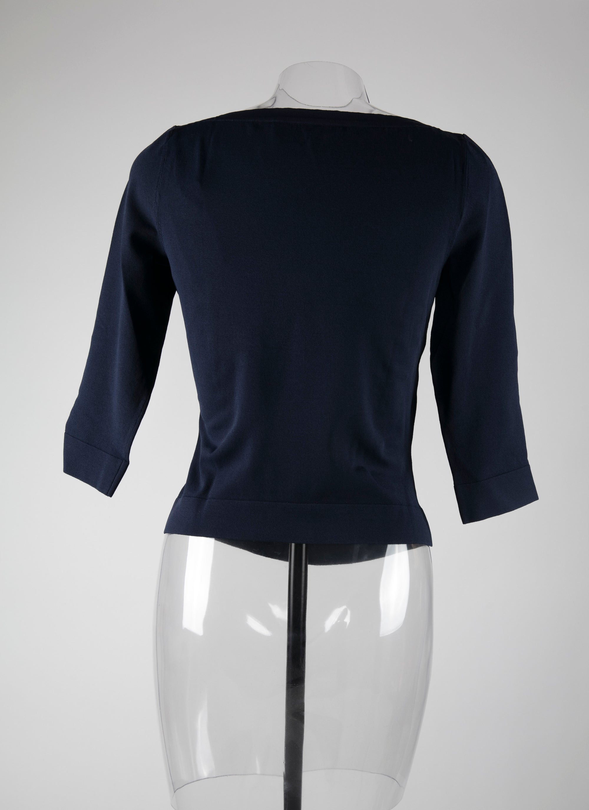 3/4 sleeve knitted jumper - Night