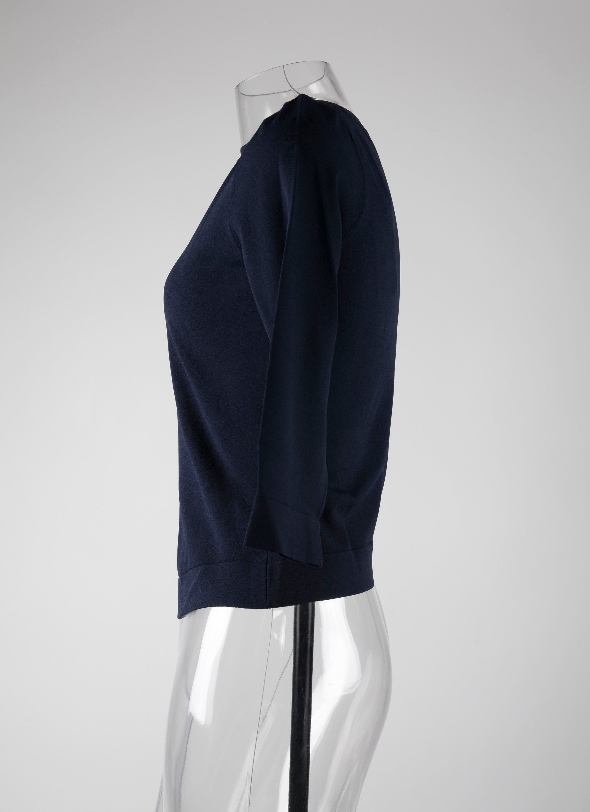 3/4 sleeve knitted jumper - Night