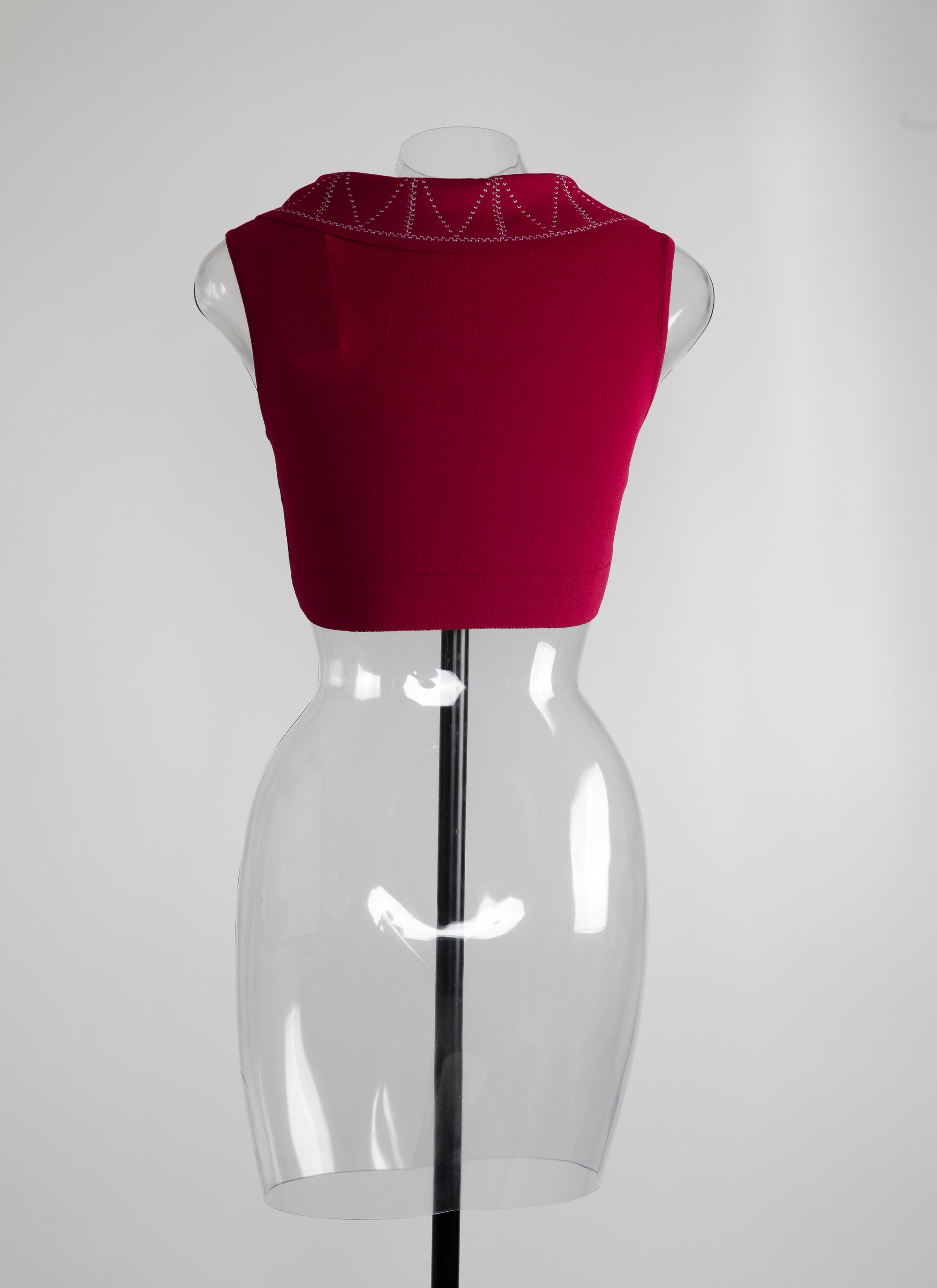 Top sans manches Delphes - Magenta