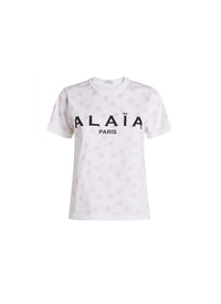T-shirt Alaïa Paris - Blanc & Rouge