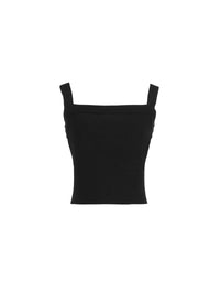 Sleeveless top - Black